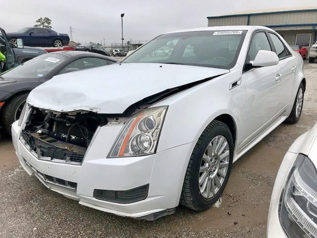 1G6DE5E55D0165152 - 2013 CADILLAC CTS LUXURY WHITE photo 2