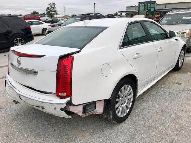 1G6DE5E55D0165152 - 2013 CADILLAC CTS LUXURY WHITE photo 4