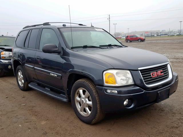 1GKDT13S052201554 - 2005 GMC ENVOY BLACK photo 1