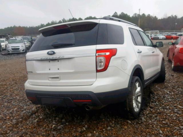 1FMHK7F89BGA63588 - 2011 FORD EXPLORER L WHITE photo 4