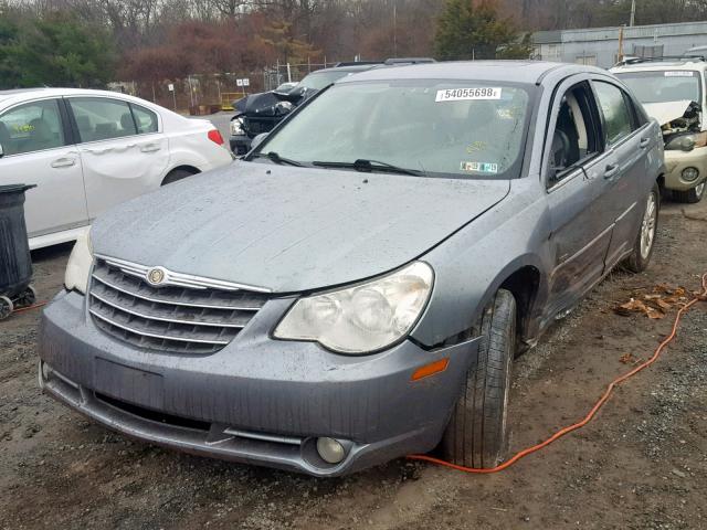 1C3LC56J58N152845 - 2008 CHRYSLER SEBRING TO BLUE photo 2