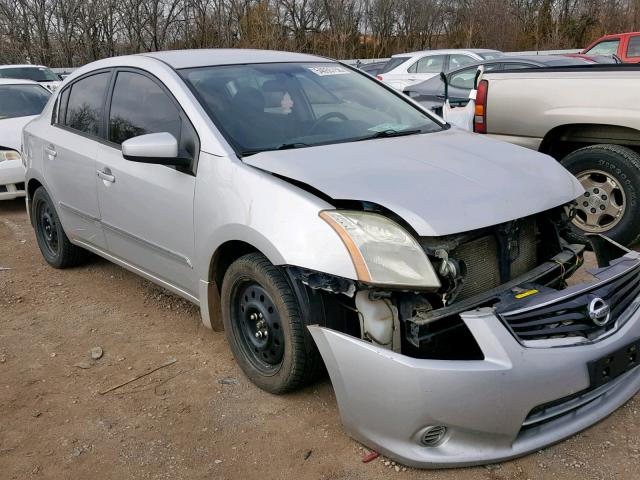 3N1AB6AP9AL616624 - 2010 NISSAN SENTRA 2.0 SILVER photo 1