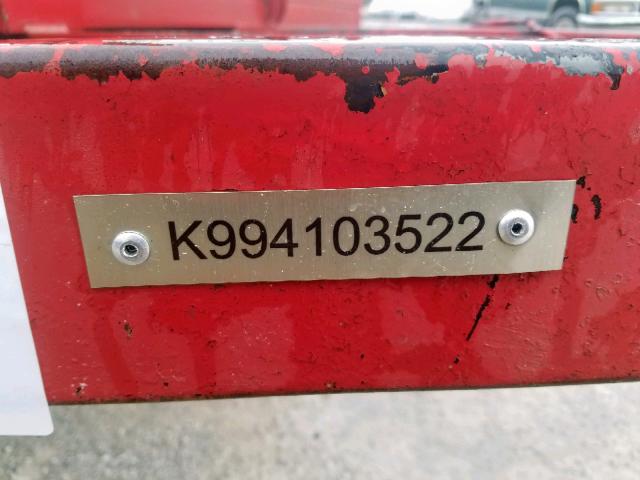 K994103522 - 2009 TRAIL KING UTILITY 红色 照片 10