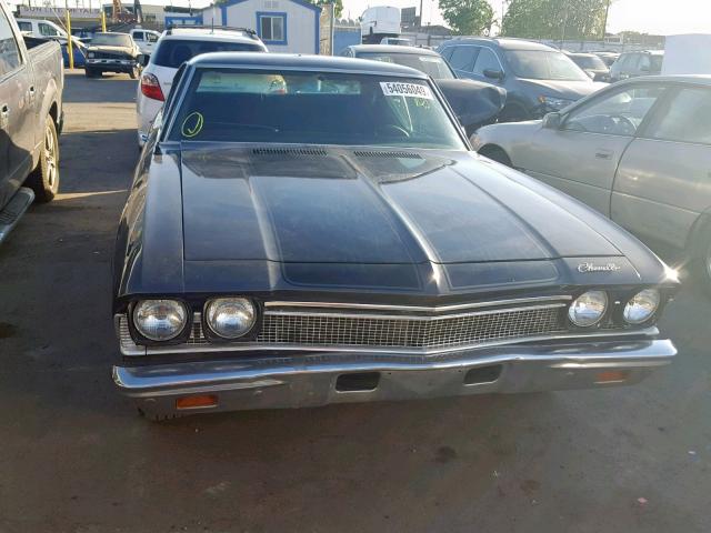 136378Z155254 - 1968 CHEVROLET CHEVELL SS GRAY photo 9