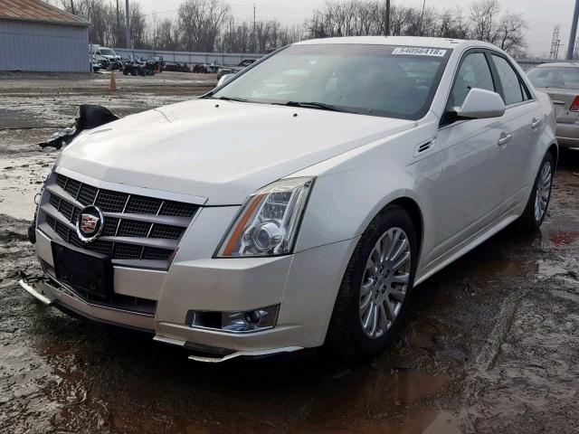 1G6DL5EV4A0110662 - 2010 CADILLAC CTS PERFOR WHITE photo 2