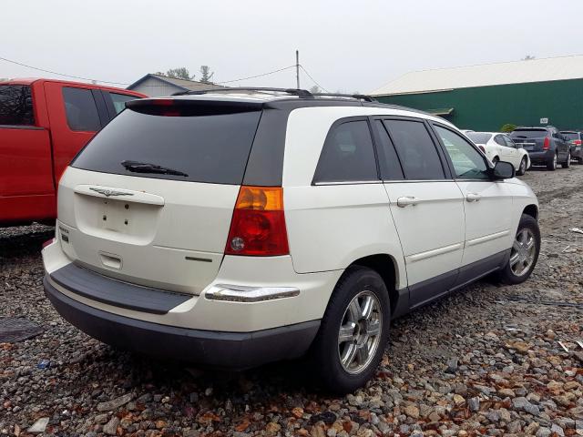 2C8GF68444R634204 - 2004 CHRYSLER PACIFICA WHITE photo 4