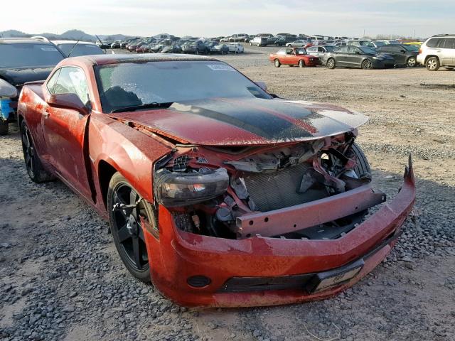 2G1FA1E37E9235405 - 2014 CHEVROLET CAMARO LS RED photo 1