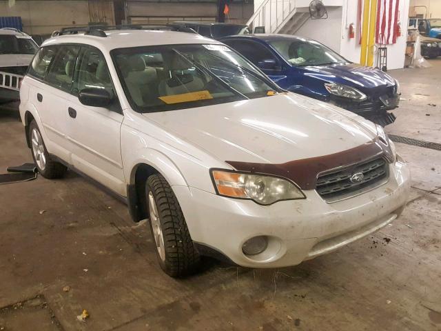 4S4BP61C667321262 - 2006 SUBARU LEGACY OUT WHITE photo 1