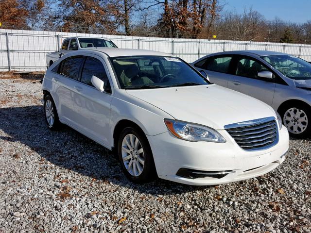 1C3BC1FG8BN517406 - 2011 CHRYSLER 200 TOURIN WHITE photo 1