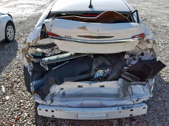 1C3BC1FG8BN517406 - 2011 CHRYSLER 200 TOURIN WHITE photo 9