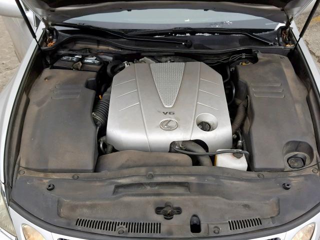 JTHCE96S770005281 - 2007 LEXUS GS 350 SILVER photo 7