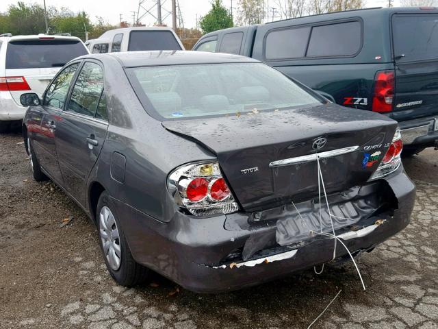 4T1BE32K06U670123 - 2006 TOYOTA CAMRY LE GRAY photo 3