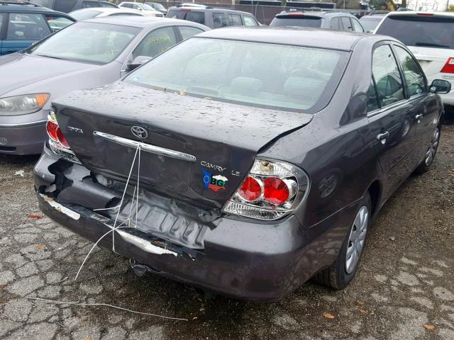 4T1BE32K06U670123 - 2006 TOYOTA CAMRY LE GRAY photo 4