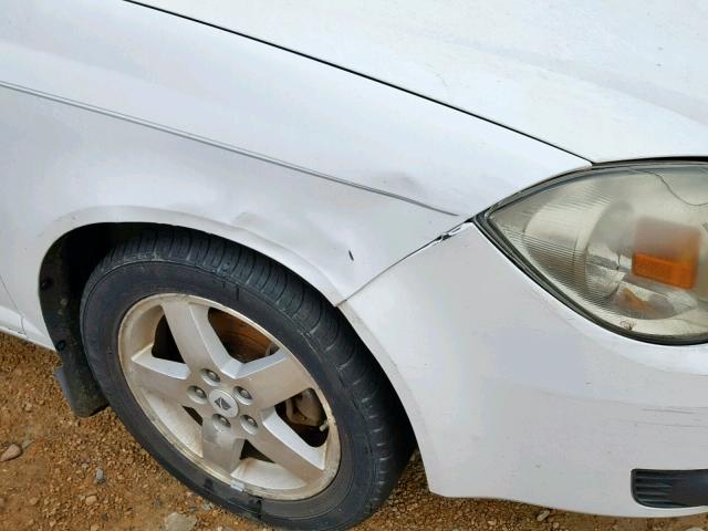 1G1AL58F887170247 - 2008 CHEVROLET COBALT LT WHITE photo 9