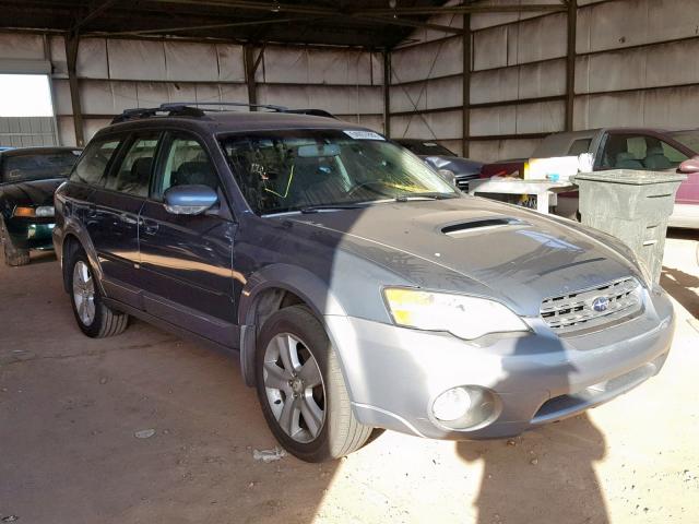 4S4BP68C864327149 - 2006 SUBARU LEGACY OUT BLUE photo 1