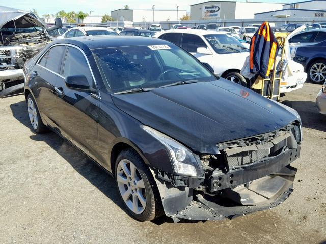 1G6AA5RAXD0155271 - 2013 CADILLAC ATS BLACK photo 1