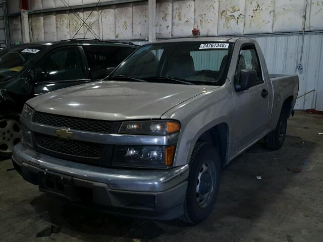 1GCCS148768268230 - 2006 CHEVROLET COLORADO BEIGE photo 2