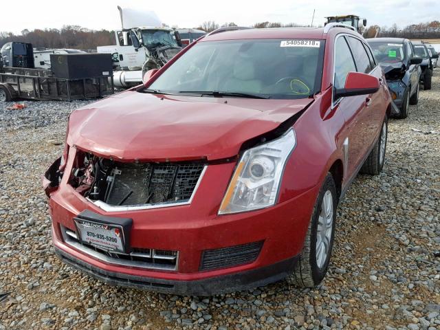 3GYFNEE38GS519242 - 2016 CADILLAC SRX LUXURY RED photo 2