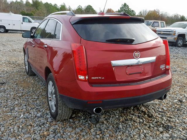 3GYFNEE38GS519242 - 2016 CADILLAC SRX LUXURY RED photo 3