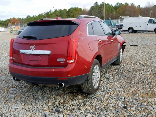 3GYFNEE38GS519242 - 2016 CADILLAC SRX LUXURY RED photo 4