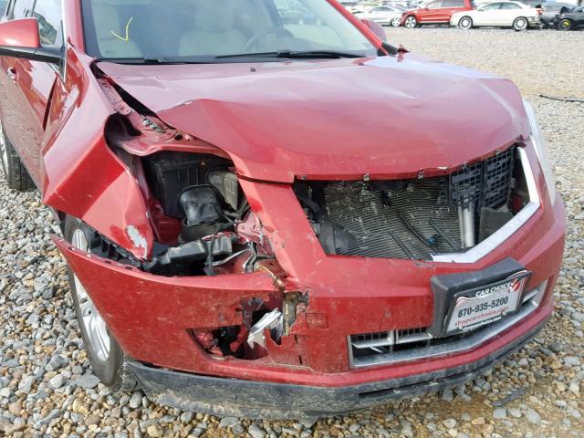 3GYFNEE38GS519242 - 2016 CADILLAC SRX LUXURY RED photo 9