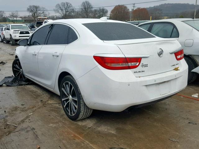 1G4PR5SK6H4119249 - 2017 BUICK VERANO SPO WHITE photo 3