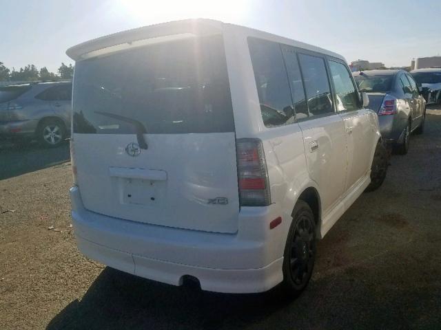 JTLKT324264080537 - 2006 TOYOTA SCION XB თეთრი ფოტო 4
