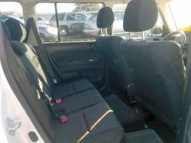 JTLKT324264080537 - 2006 TOYOTA SCION XB თეთრი ფოტო 6