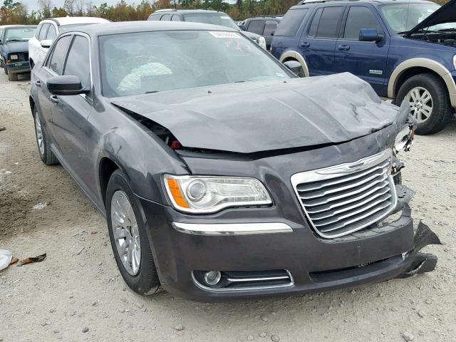 2C3CCAAGXEH119848 - 2014 CHRYSLER 300 GRAY photo 1