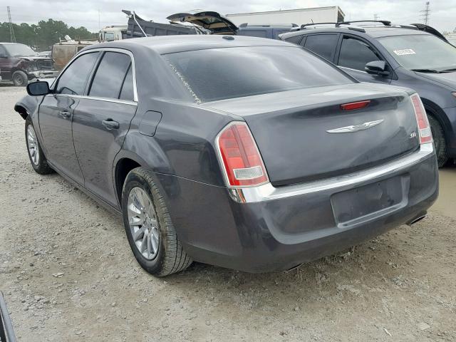 2C3CCAAGXEH119848 - 2014 CHRYSLER 300 GRAY photo 3