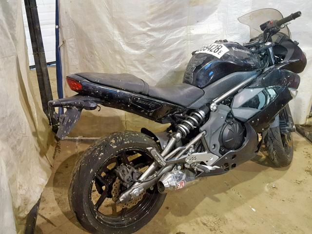 JKAEXEC179DA29582 - 2009 KAWASAKI EX650 C 黑色 照片 4