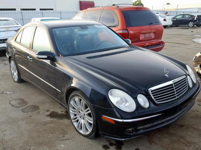 WDBUF56JX6A919695 - 2006 MERCEDES-BENZ E 350 BLACK photo 1