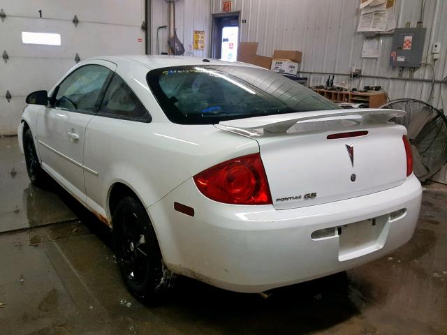 1G2AL15F377359069 - 2007 PONTIAC G5 WHITE photo 3