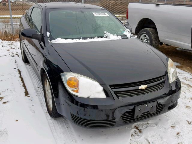 1G1AL15F967756577 - 2006 CHEVROLET COBALT LT BLACK photo 1