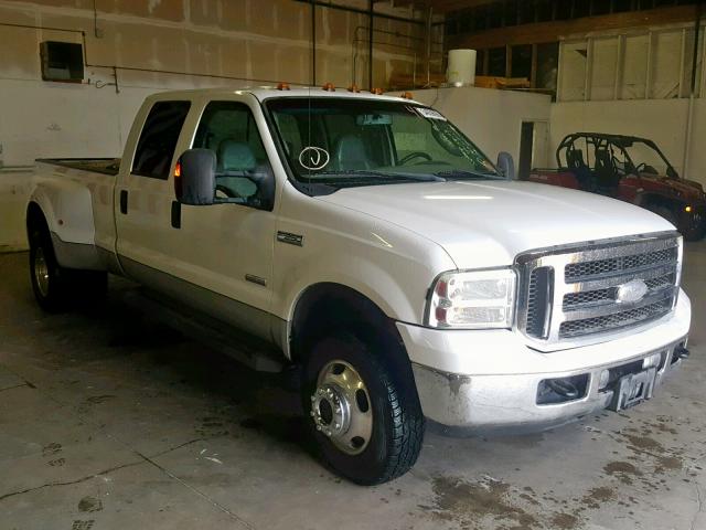 1FTWW33P76EA82016 - 2006 FORD F350 WHITE photo 1