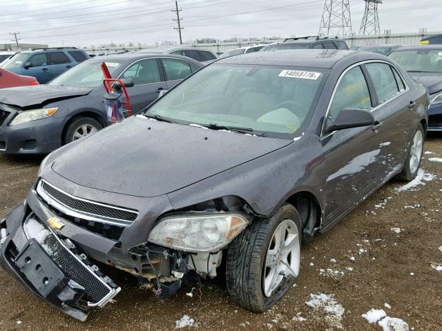 1G1ZA5EU4BF248502 - 2011 CHEVROLET MALIBU LS Boz foto 2
