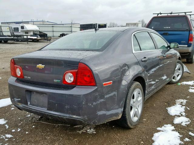 1G1ZA5EU4BF248502 - 2011 CHEVROLET MALIBU LS Boz foto 4