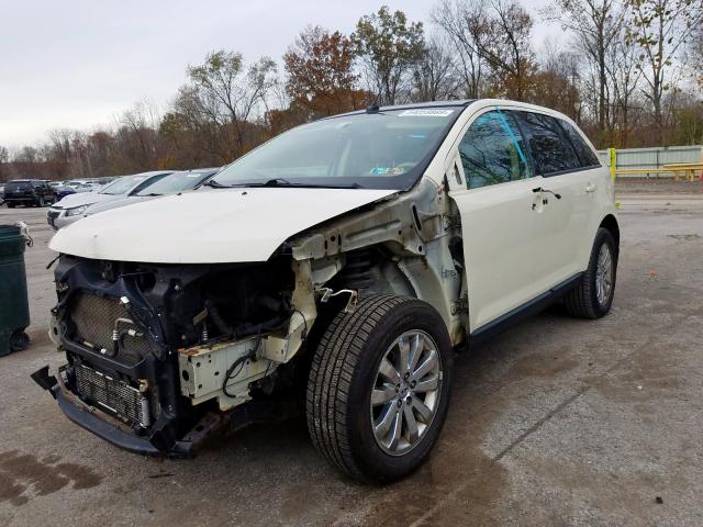 2FMDK49C37BB31394 - 2007 FORD EDGE SEL P WHITE photo 2