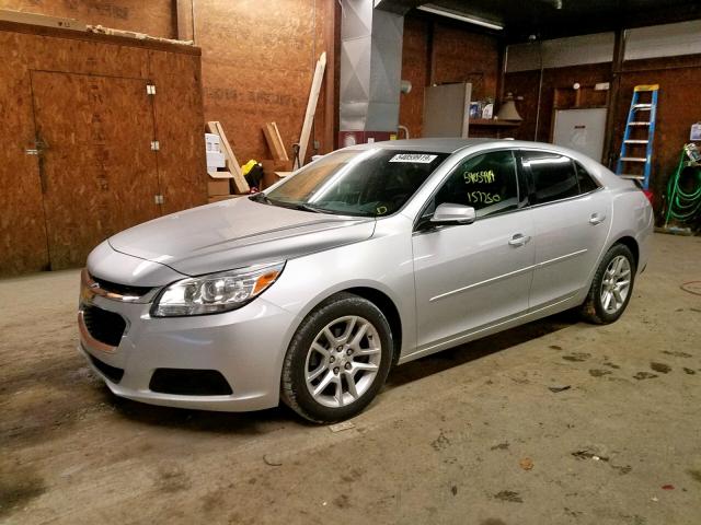 1G11C5SL0FU123145 - 2015 CHEVROLET MALIBU 1LT 银色 照片 2
