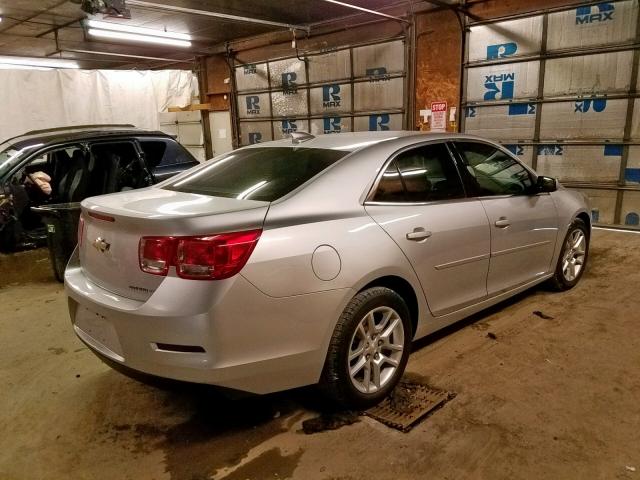 1G11C5SL0FU123145 - 2015 CHEVROLET MALIBU 1LT 银色 照片 4