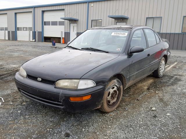 1Y1SK5363RZ009456 - 1994 GEO PRIZM BASE BLACK photo 2