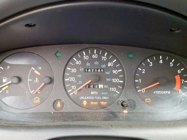 1Y1SK5363RZ009456 - 1994 GEO PRIZM BASE BLACK photo 8