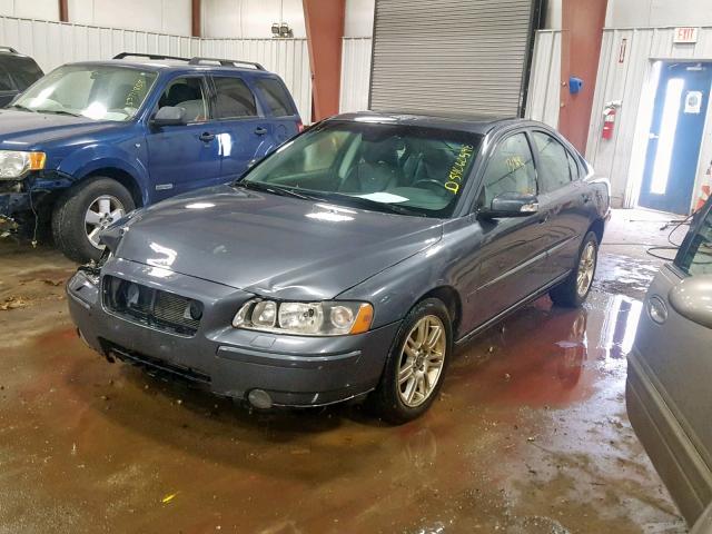 YV1RH592372634431 - 2007 VOLVO S60 2.5T BLUE photo 2