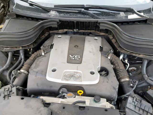JN1AJ0HR2AM753319 - 2010 INFINITI EX35 BASE BROWN photo 7