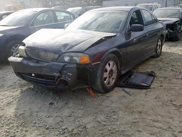 1LNHM87AX2Y692434 - 2002 LINCOLN LS BLACK photo 2