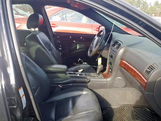 1LNHM87AX2Y692434 - 2002 LINCOLN LS BLACK photo 5