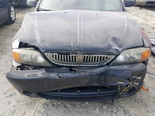 1LNHM87AX2Y692434 - 2002 LINCOLN LS BLACK photo 7