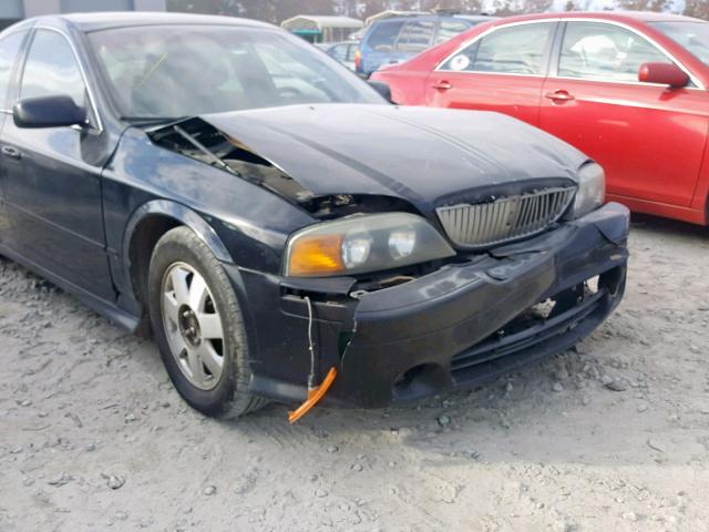 1LNHM87AX2Y692434 - 2002 LINCOLN LS BLACK photo 9