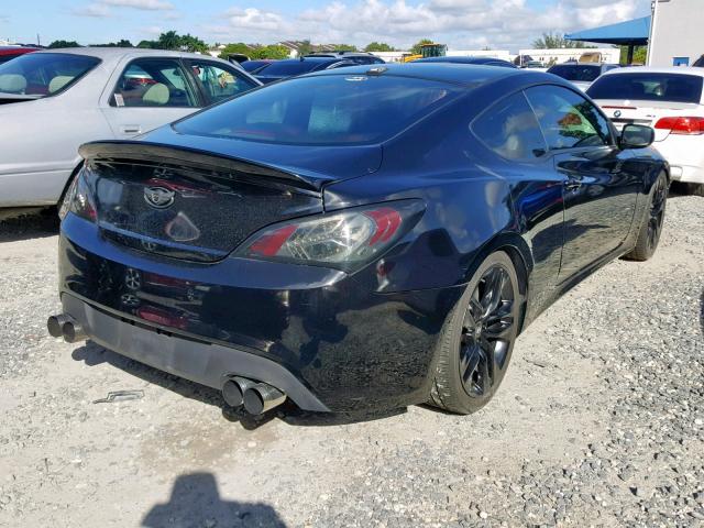 KMHHT6KD1BU054461 - 2011 HYUNDAI GENESIS CO BLACK photo 4