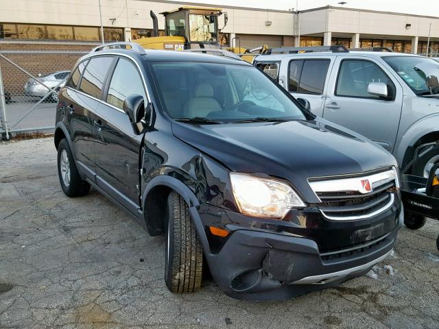 3GSDL43N68S622392 - 2008 SATURN VUE XE BLACK photo 1